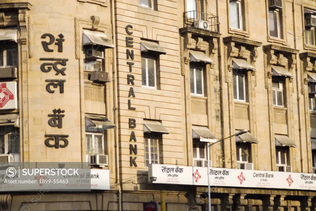 Central Bank Of India'S Old Building At Bombay Mumbai ; Maharashtra ; India