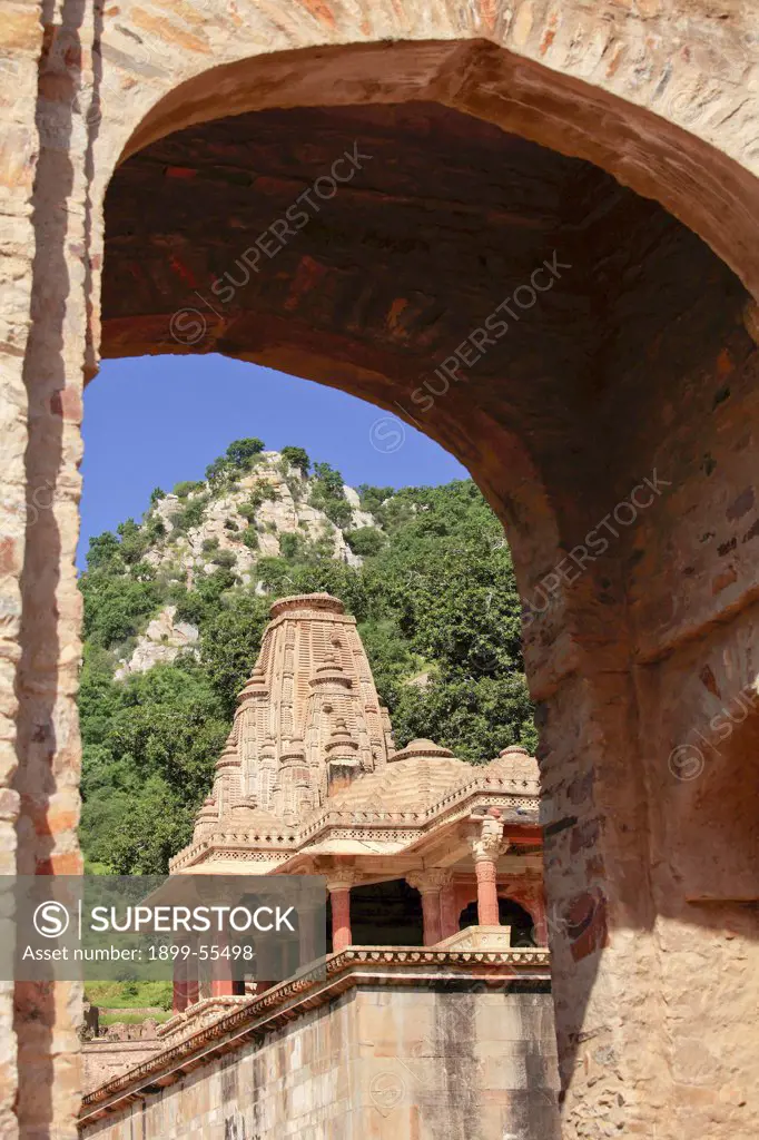 Gopinath Temple At Bhangarh, Rajasthan, India