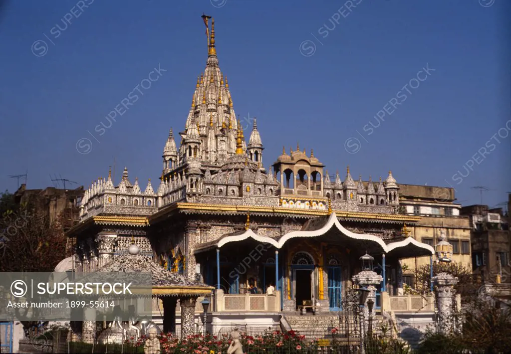 India, West Bengal, Calcutta. Jain Mandir (Maniktala)