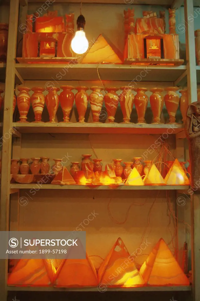 Egypt. Alabaster Shop.