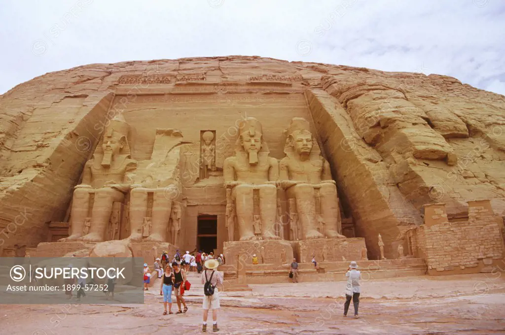 Egypt. Abu Simbel. Temple Of Ramses Ii.