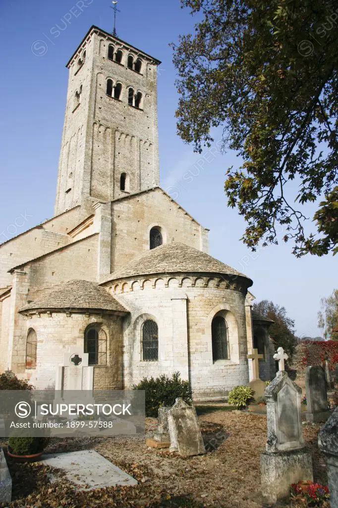 France, Chapaize, Romanesque Church Of St. Martin