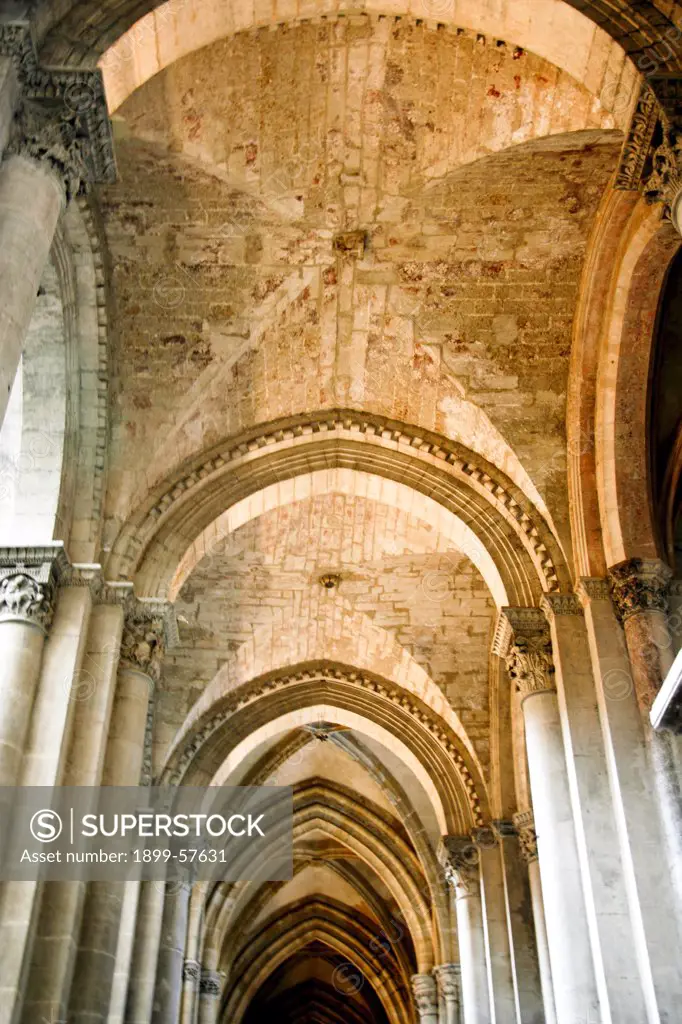 France, Vienne, Interior Of Saint Maurice Cathedral