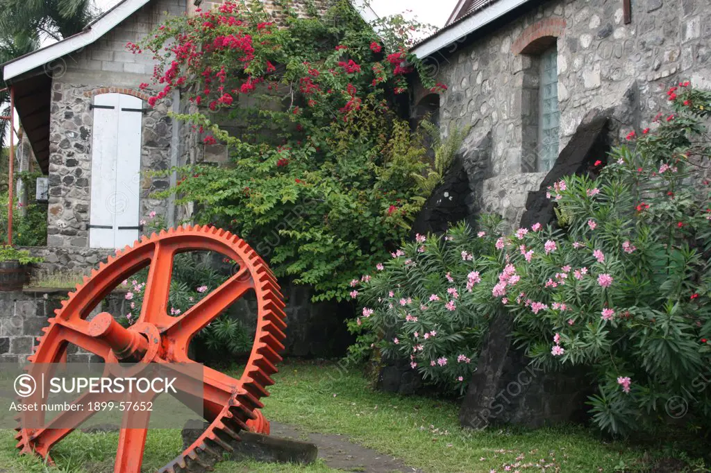 Dominica, Old Sugar Mill Museum In Roseau