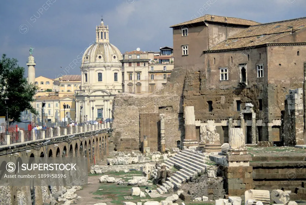 Italy. Rome. Trajan'S Forum.