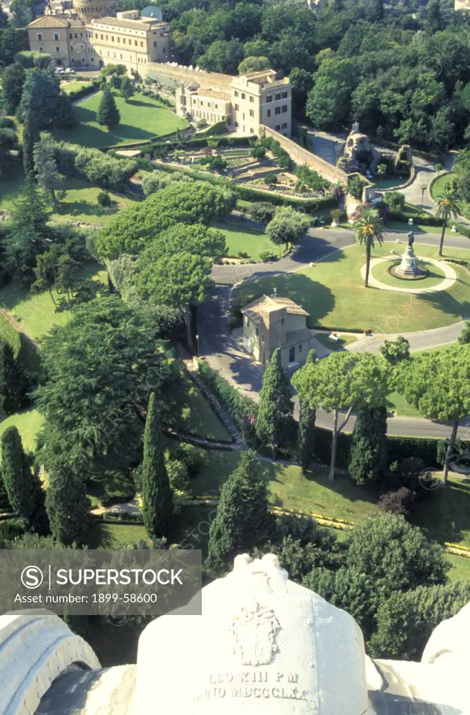 Italy. Vatican City. Gardens.