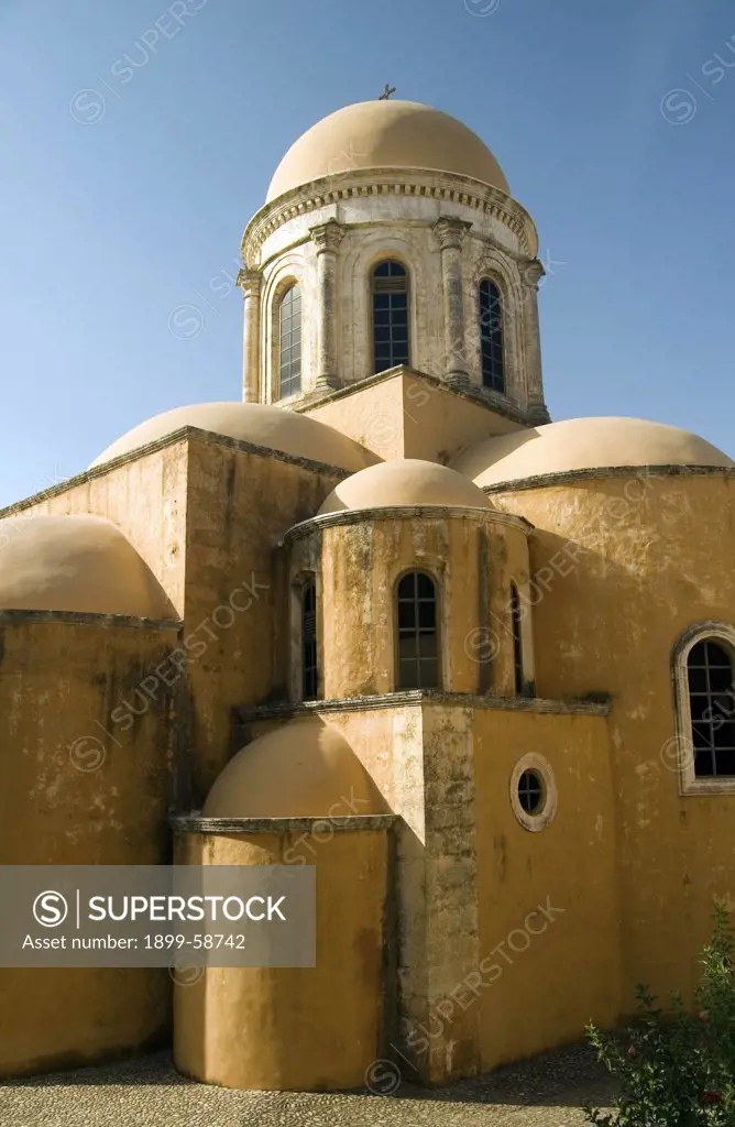Greece, Crete, Chania Monastery, Agia Triada.