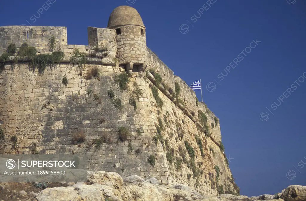 Greece. Crete. Rethymnon. Venetian Fort.