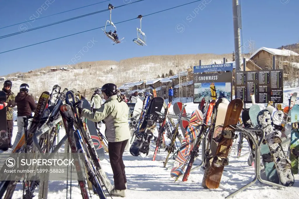 Colorado, Snowmass. Ski Resort