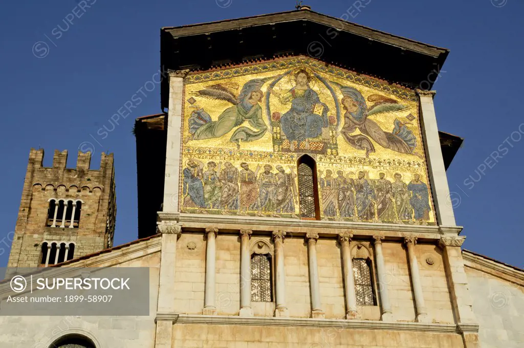 Church Mosaic, Lucca, Italy
