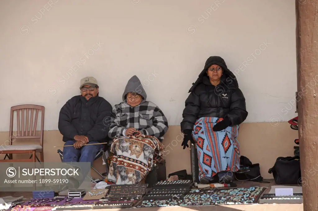 Native American Vendors, Santa Fe, New Mexico