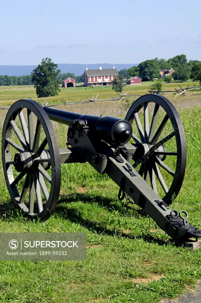 Gettysburg Battlefield Cannon, Pennsylvania