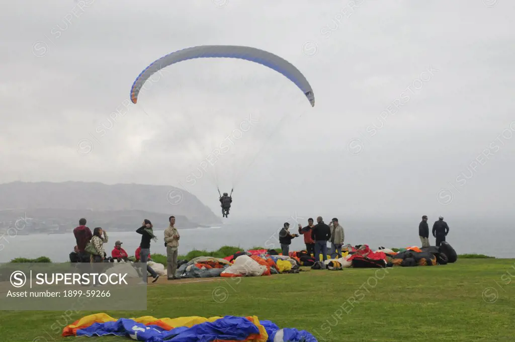 Hang Gliders, Lima, Peru
