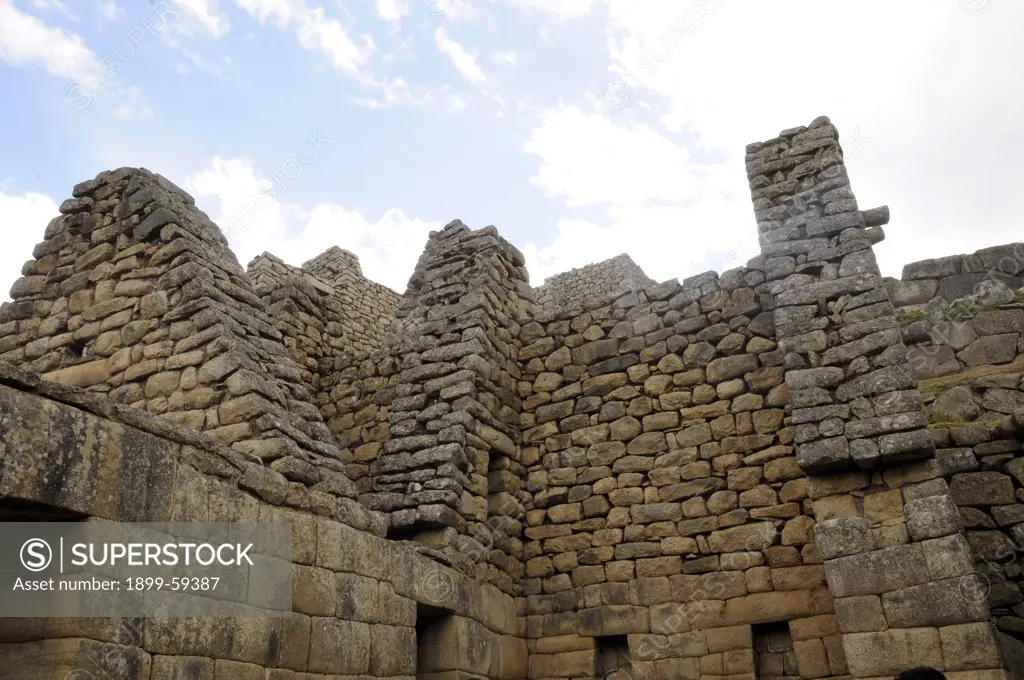 Stone Walls, Macchu Picchu, Peru