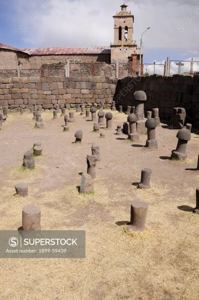 Field Of Phallic Symbols, Lake Titicaca, Peru