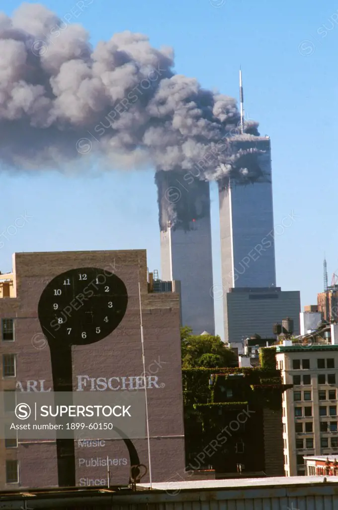 New York City, 9/11/01. World Trade Center Attack.