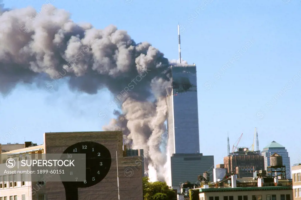 New York City, 9/11/01. World Trade Center Attack.