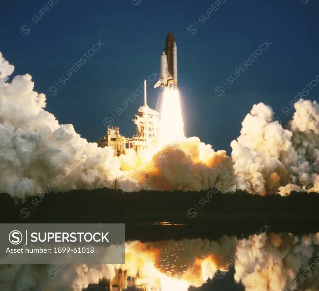 Space Shuttle Launch.