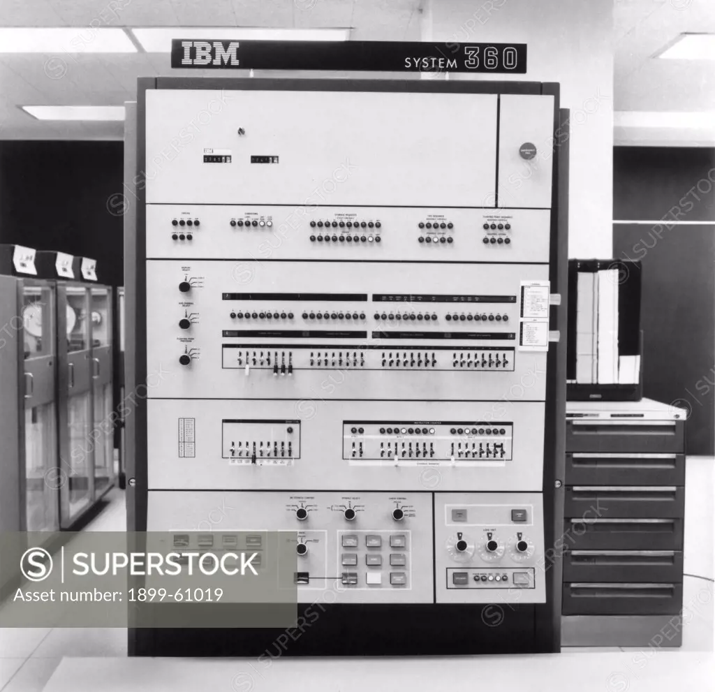 Ibm 360 Mainframe Computer.