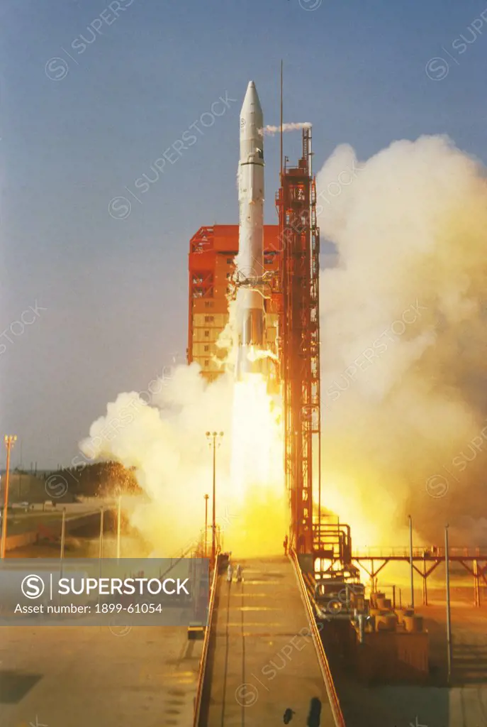 Rocket Launch: Atlas Centaur 41, Carrying Comstar D-3 (Communications Satellite), 6/78
