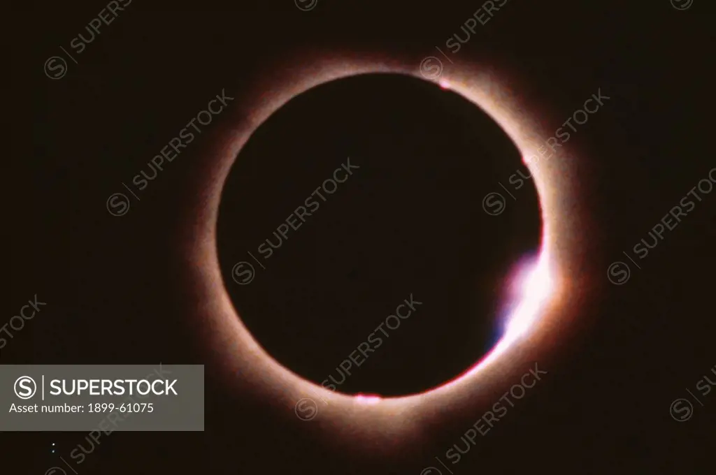 Solar Eclipse. March 7, 1970.