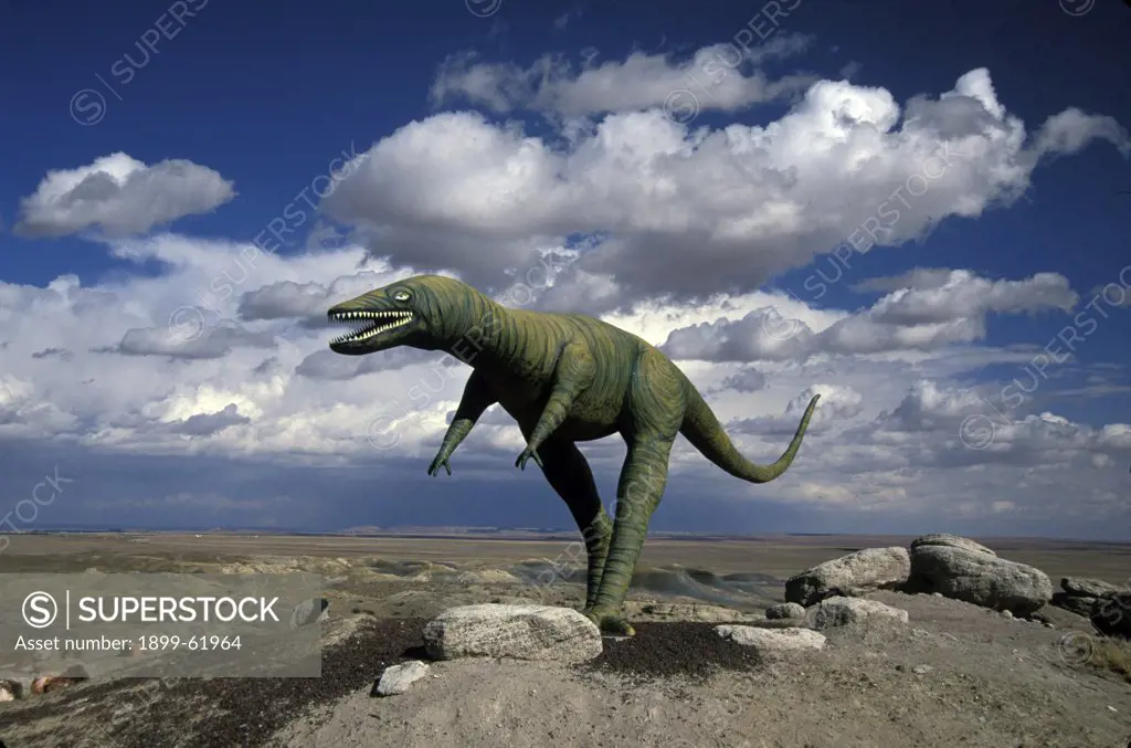 Arizona. Route 66. Dinosaurs