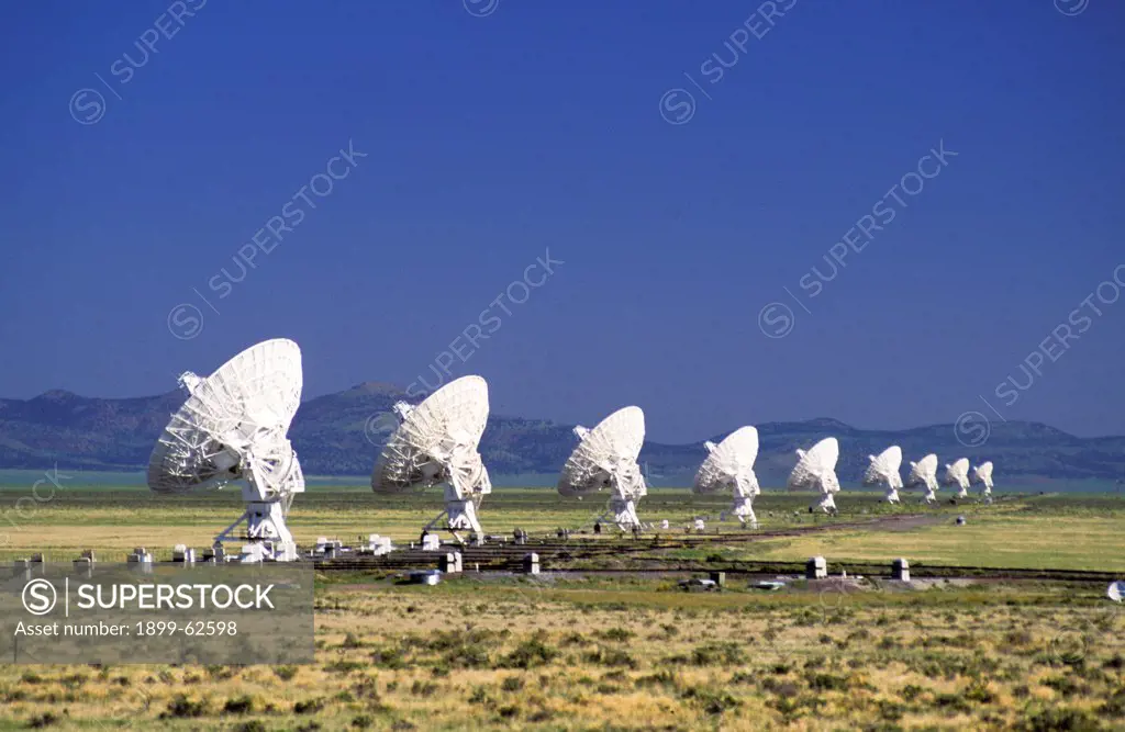 New Mexico. Socorro. National Radio Obsertavory. Very Large Array (Vla) Radio Telescopes
