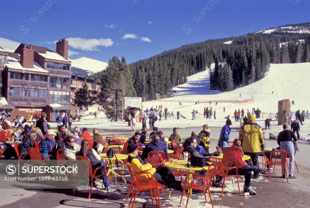 Colorado, Copper Mountain. The Village At Copper Mountain Ski Resort.
