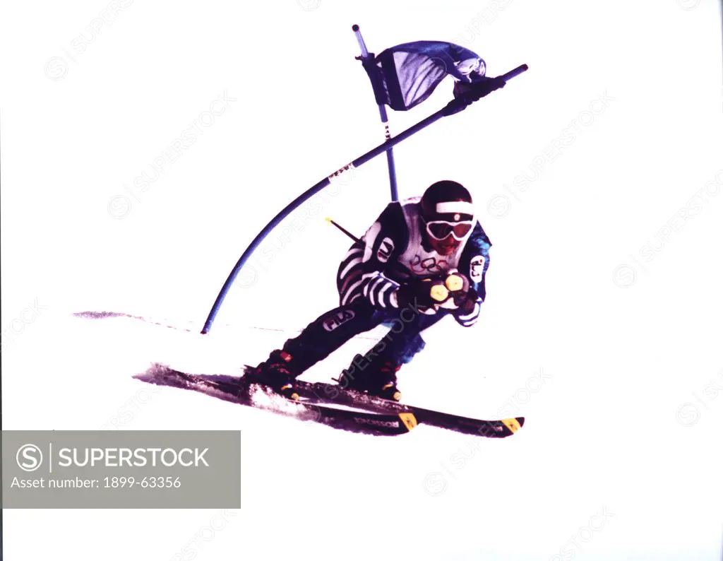 Olympic Downhill Skier