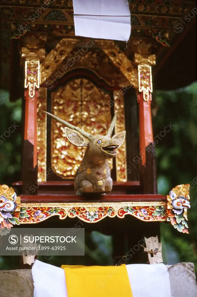 Indonesia. Bali. Sebatu. Pura Tirta Gunung Kawi. Religious Image.