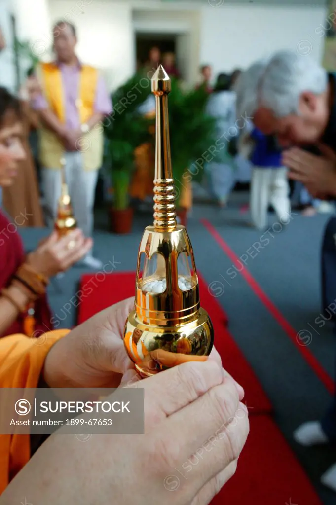 Buddhist ceremony. Buddhist relics