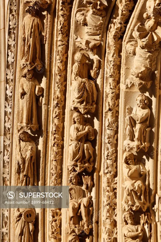Saint Peter's & Saint Paul's cathedral arch, Poitiers