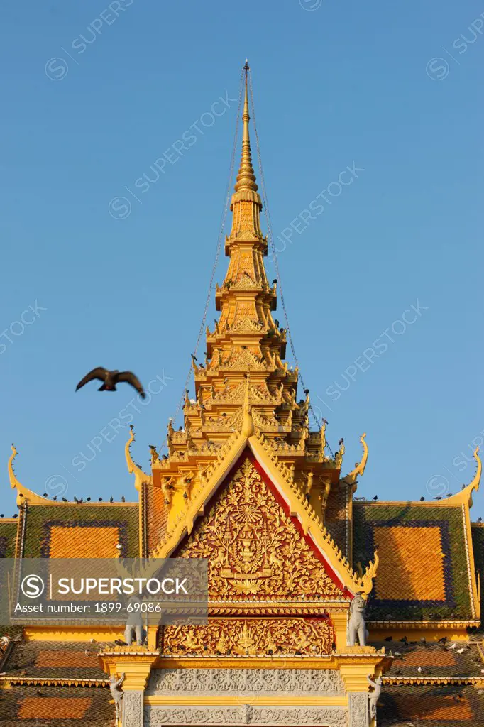 The Royal Palace of Phnom Penh.  Chan Chaya Pavilion.