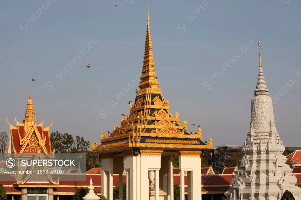 Wat Preah Keo Morokat, also known as the Silver Pagoda or Temple of the Emerald Buddha
