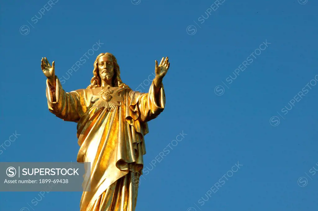 Statue of Jesus Christ. Basilica of Fatima