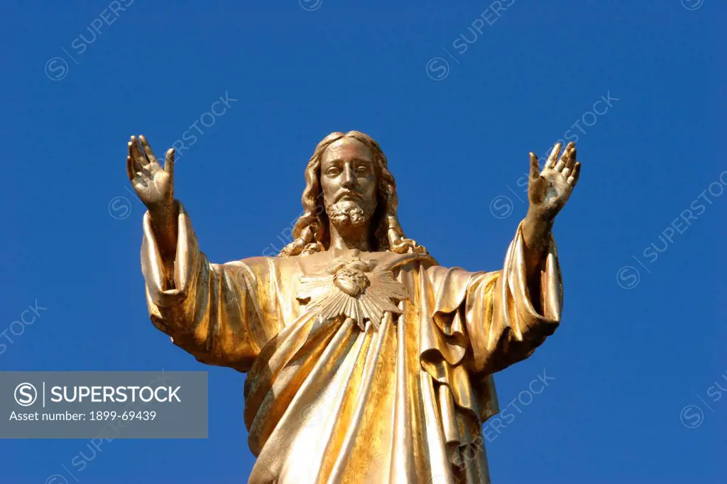 Statue of Jesus Christ. Basilica of Fatima