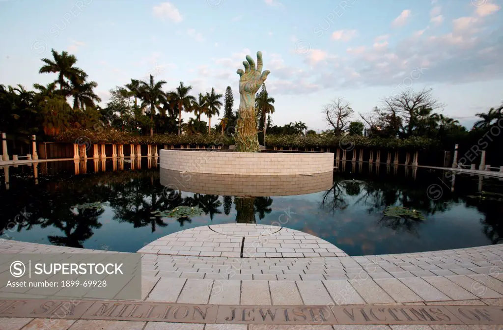 The Holocaust Memorial, Miami Beach, designed by Kenneth Treister