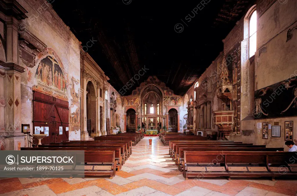 Church of San Fermo Maggiore at Verona, 12th Century, 1065-1143, marble,