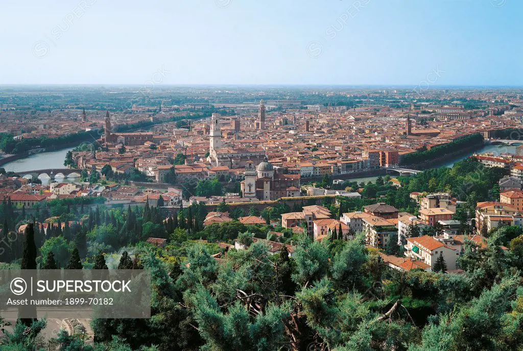 Verona. View of Old Town,