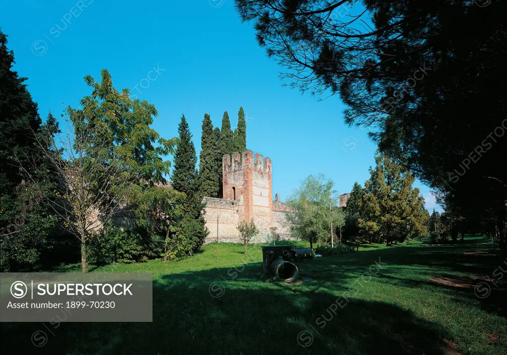 The Castle of Lazise, 13th Century, stone,