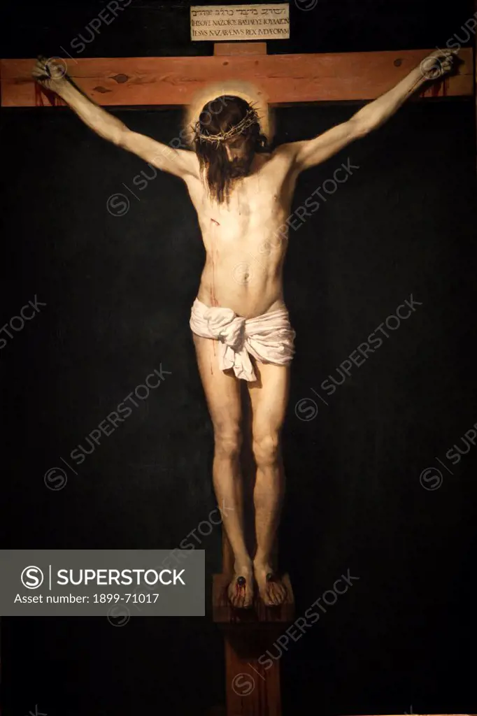 Christ on the cross by Velasquez c.1632