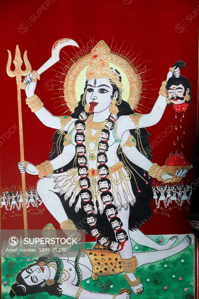 Hindu goddess Kali