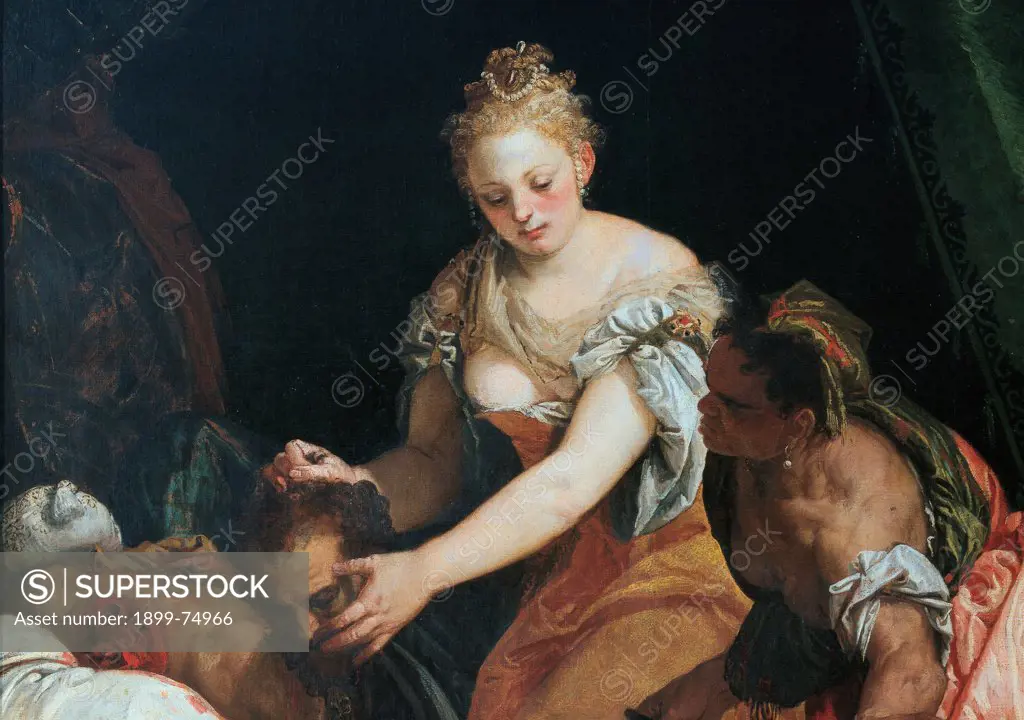 Judith and Holofernes, by Caliari Paolo known as Veronese, 16th Century, 1575-1580, oil on canvas, cm 195 x 176