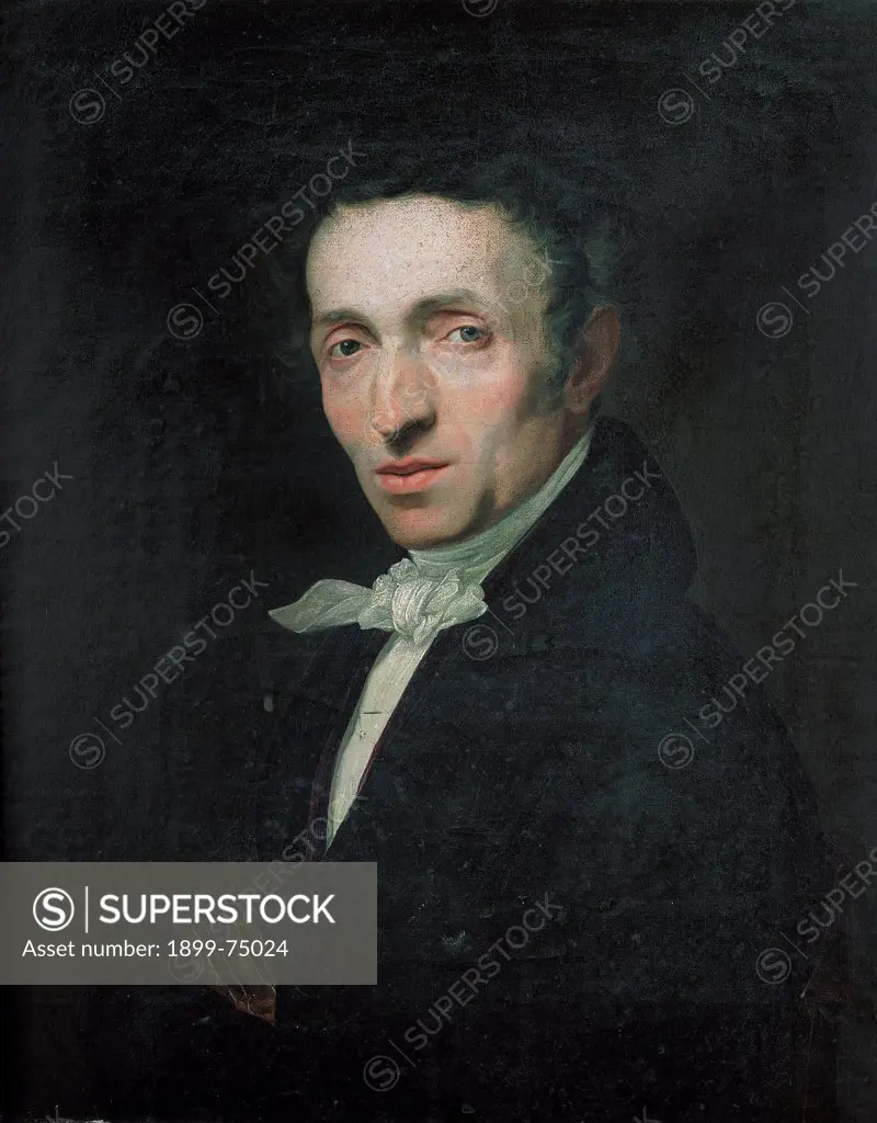 Portrait of Gian Battista Garzetti, by Karl von Blaas, 19th Century,