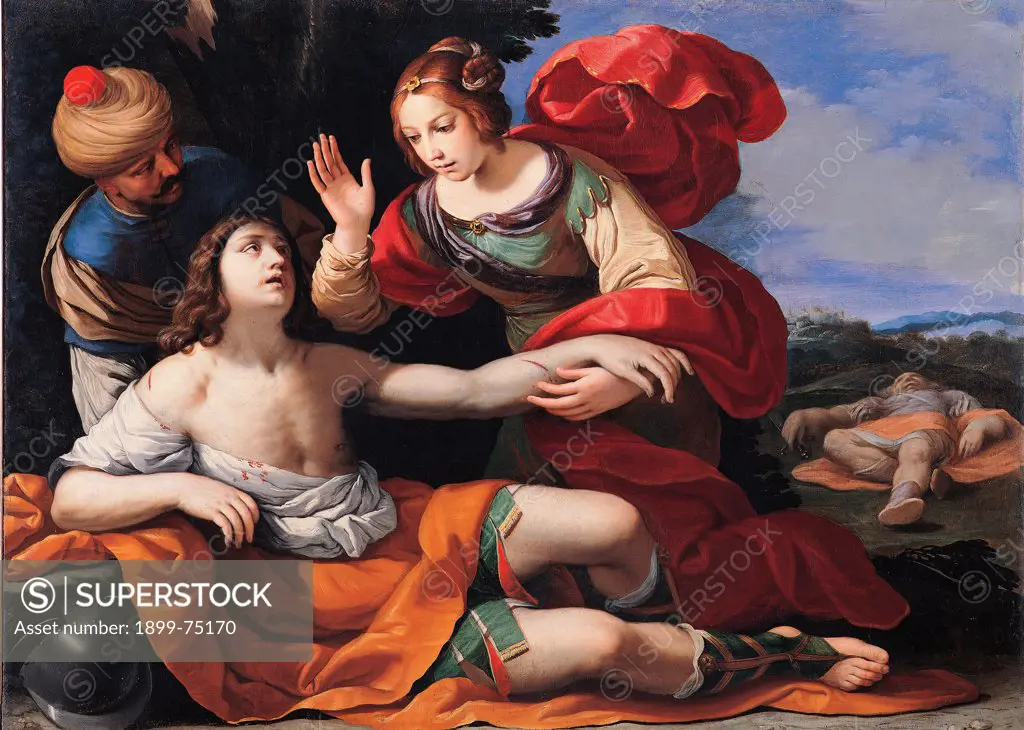 Tancred and Clorinda, by Lana Ludovico, 17th Century,