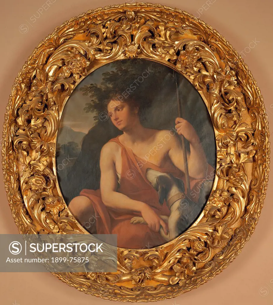 Wood oval frame (Bologna) Cornice lignea ovale (Bologna), 1710, 18th Century, water gilding (fine gold) with bole, 70 x 100 x 30