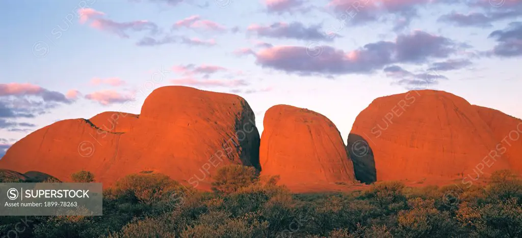 Kata Tjuta, meaning Many Heads Uluru-Kata Tjuta National Park, Northern Territory, Australia