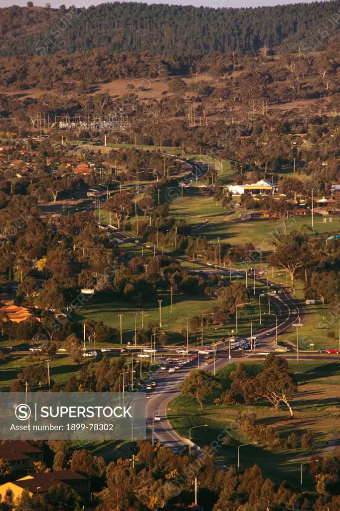 Australian housing Tuggeranong, a suburb of Canberra Australian Capital Territory, Australia