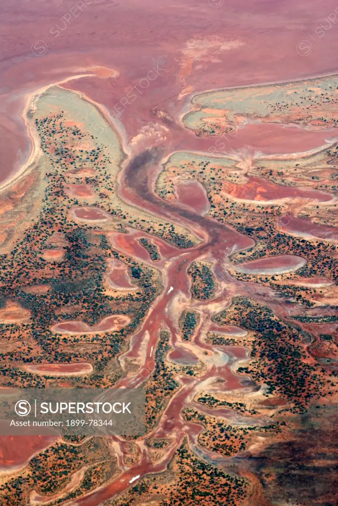 A salt lake northeast of Kalgoorlie northeast of Kalgoorlie, Goldfields region, Western Australia
