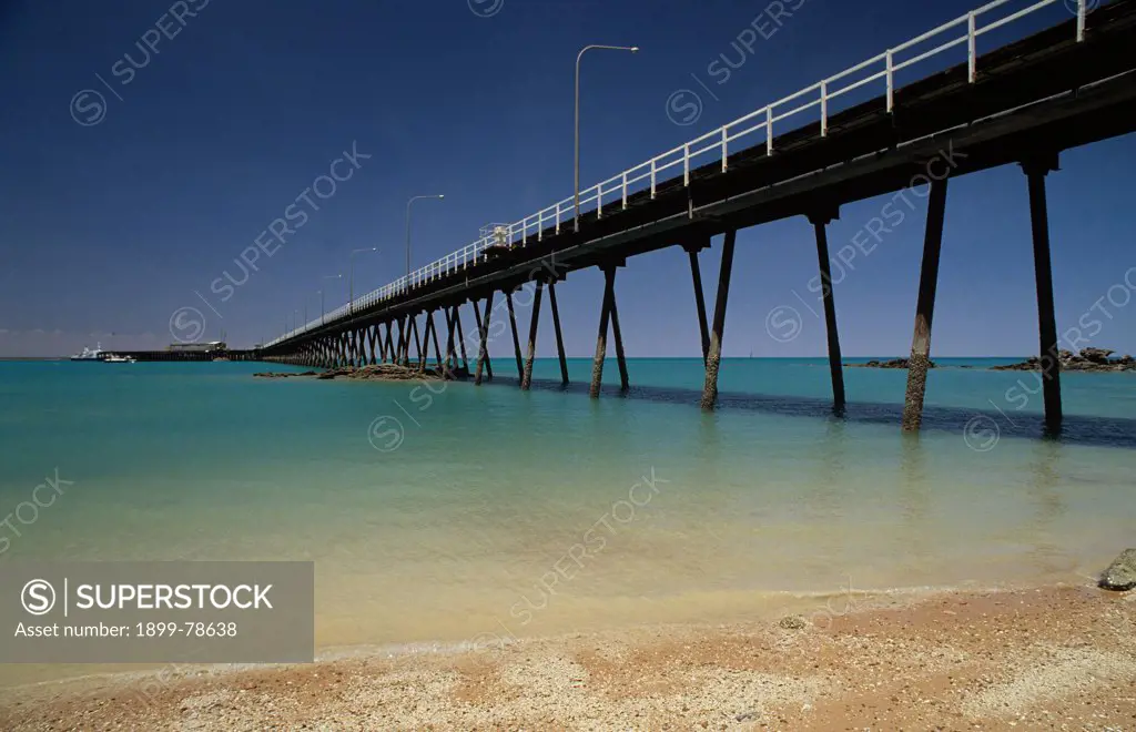 Deep Water Wharf and Jetty, Broome, Kimberley region, Western Australia